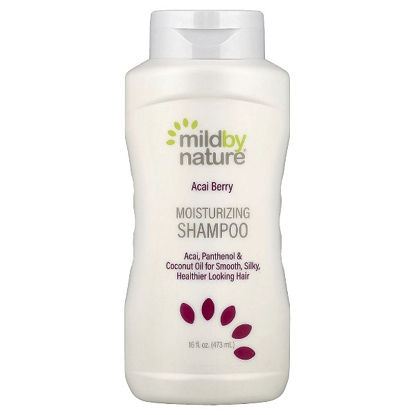 Shampoo Hidratante de Açaí 473 ml - Mild By Nature