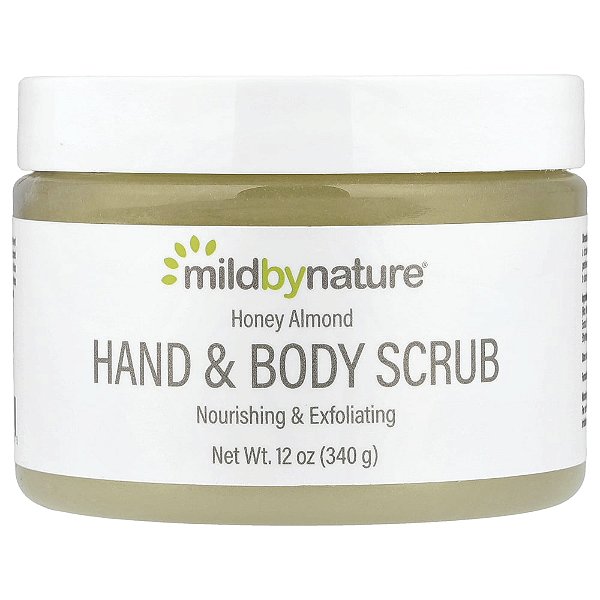 Esfoliante para Mãos e Corpo Mel e Amêndoa 340 g - Mild By Nature