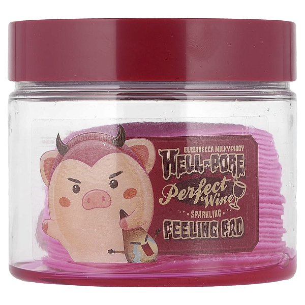 Milky Piggy Perfect Wine Peeling Pad 30 Discos 200 ml - Elizavecca