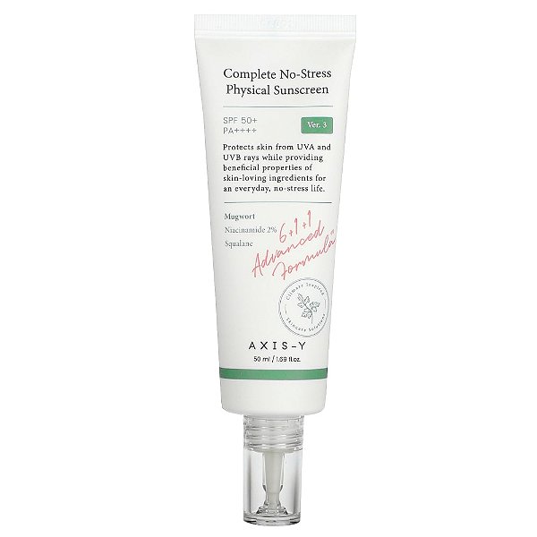 Complete No-Stress Physical Sunscreen FPS 50+ Protetor Solar 50 ml - Axis-Y