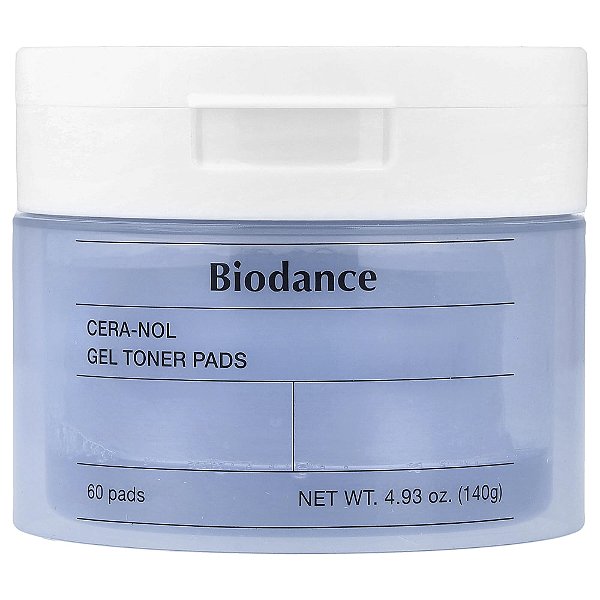 Cera-Nol Gel Toner Pads Almofadas Tonificadoras 60 Unid - Biodance