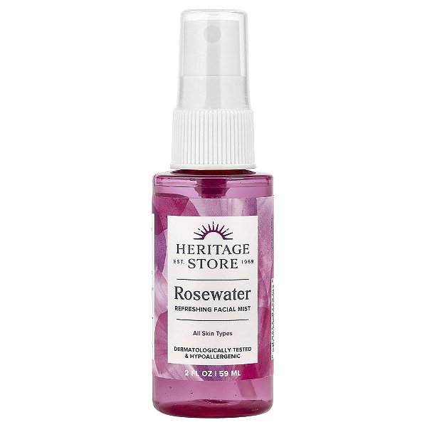 Rosewater Facial Mist Bruma Refrescante 59 ml - Heritage Store