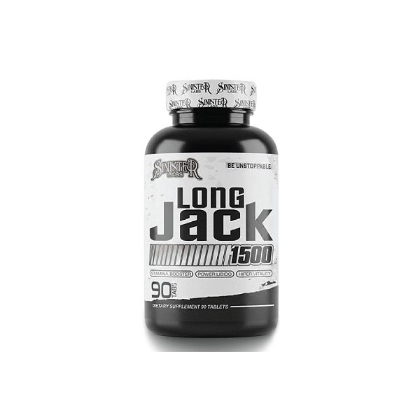 Tríbulus Long Jack 1500 90 Tabletes - Sinister Labs