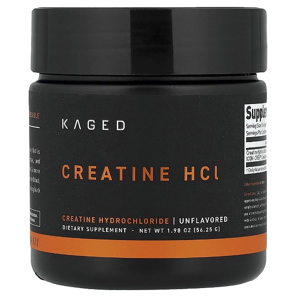 Cloridrato de Creatina HCL Sem Sabor 56,25 g - Kaged