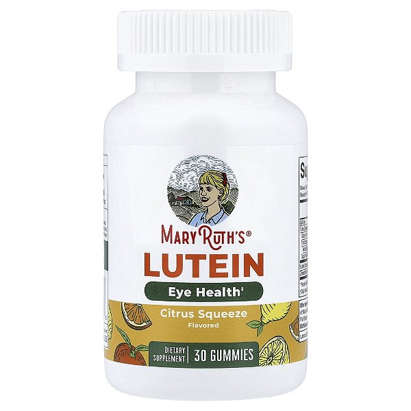 Gomas de Luteína Suco de Cítricos 30 Gomas - MaryRuth's