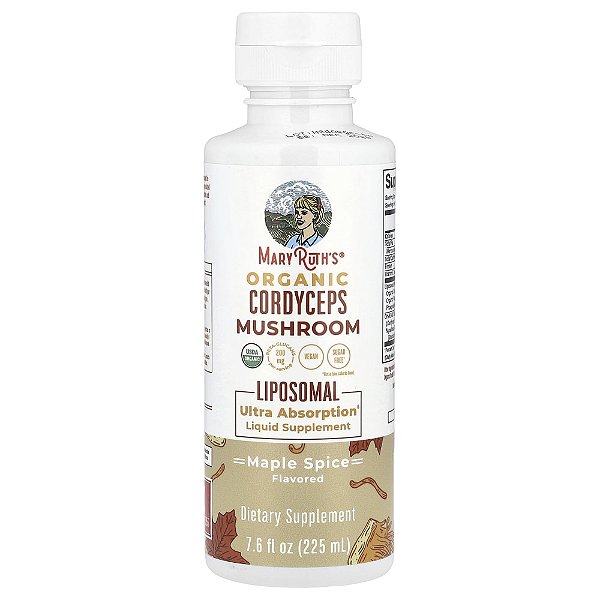 Cogumelo Cordyceps Lipossomal Orgânico Especiaria de Bordo 225 ml - MaryRuth's