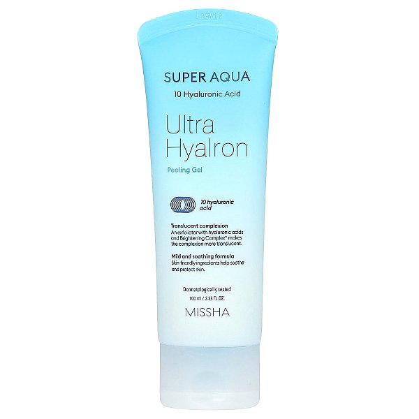 Peeling Gel Facial Super Aqua Ultra Hyalron 100 ml - Missha