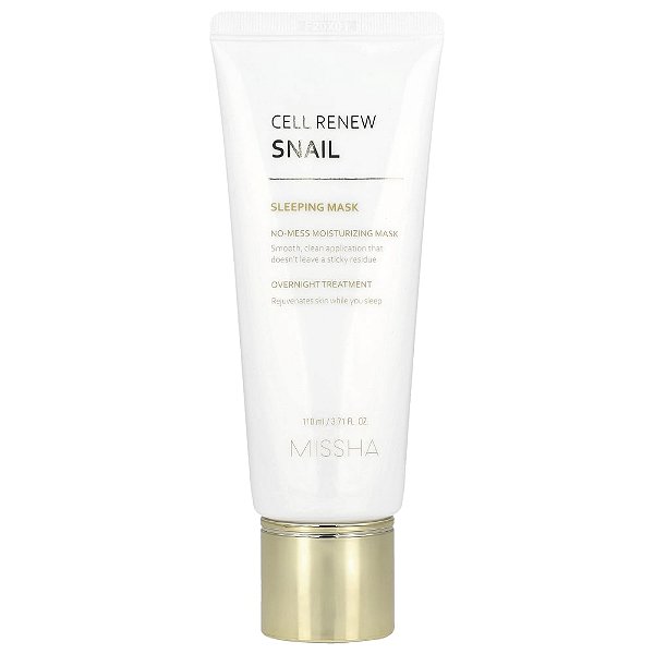 Máscara Noturna Super Aqua Cell Renew Snail 110 ml - Missha