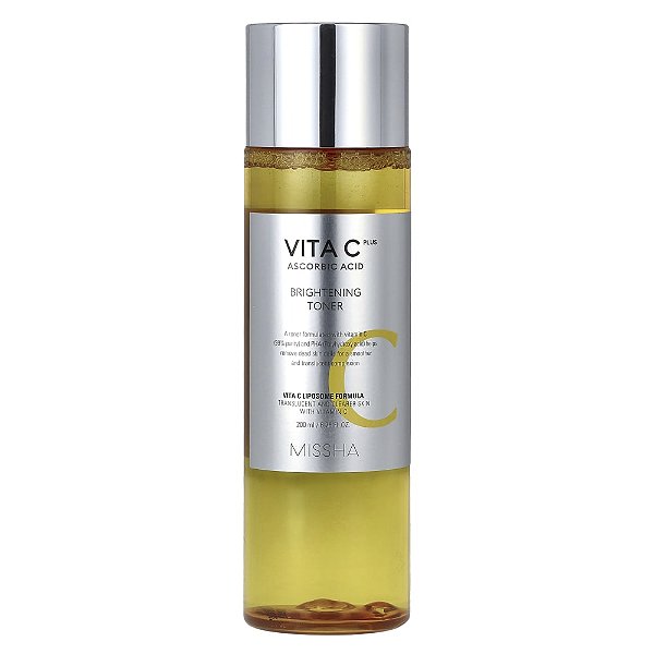 Tônico Iluminador Vita C Plus Ácido Ascórbico 200 ml - Missha
