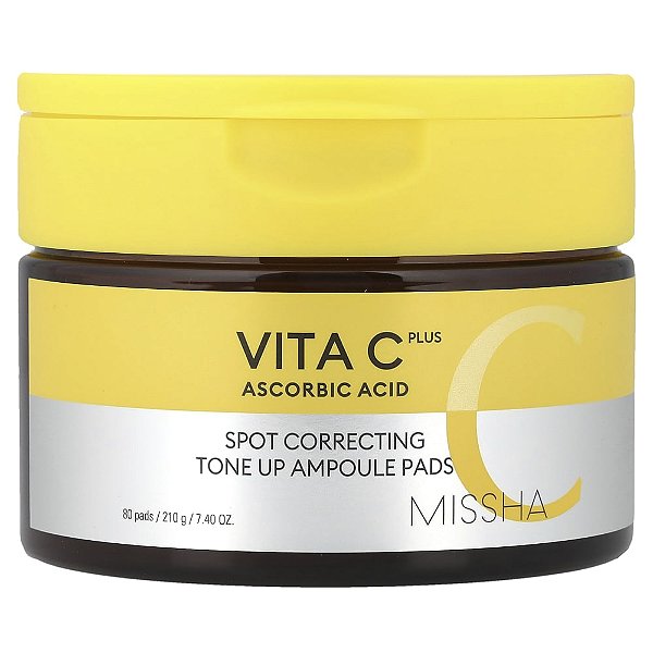 Discos de Ampola Tonificadora Vita C Plus 80 Discos 210 g - Missha