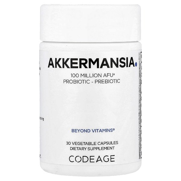Akkermansia 30 Cápsulas Vegetais - Codeage