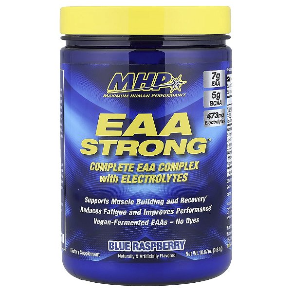 EAA Strong Framboesa Azul 308 g - MHP