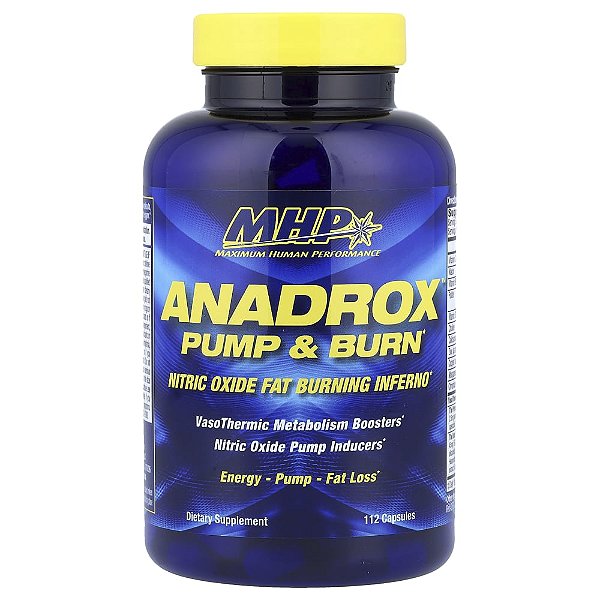 Anadrox Pump & Burn 112 Cápsulas - MHP