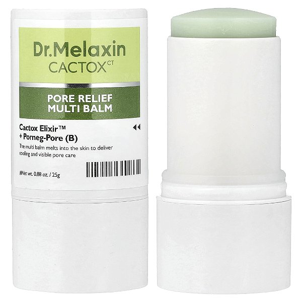 Cactox Bálsamo Multivitamínico para Alívio dos Poros 25 g - Dr.Melaxin