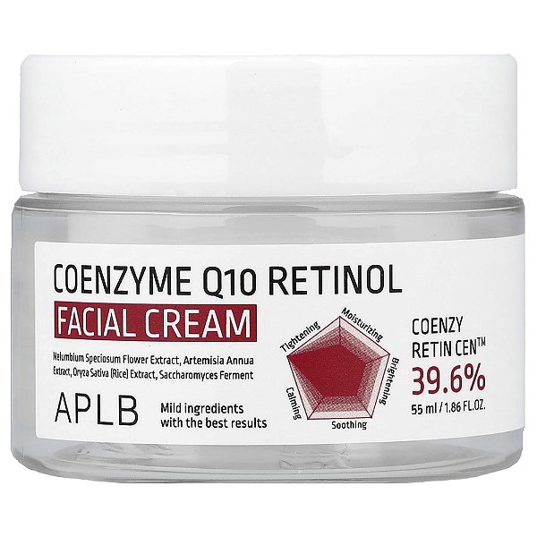 Creme Facial de Retinol e Coenzima Q10 55 ml - APLB