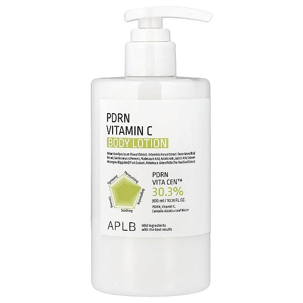 PDRN Loção Corporal Vitamina C 300 ml - APLB