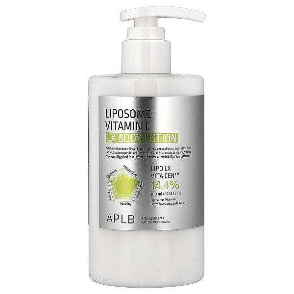 Loção Corporal Lipossomal Vitamina C LX 300 ml - APLB