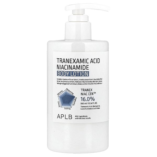 Loção Corporal de Niacinamida com Ácido Tranexâmico 300 ml - APLB