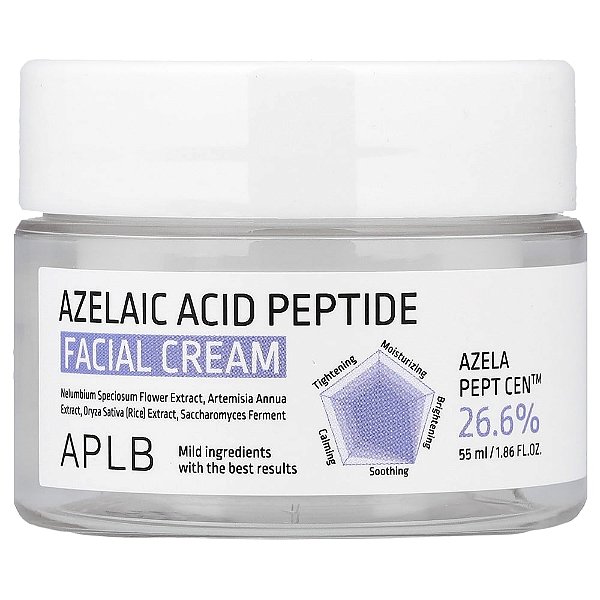 Creme Facial de Peptídeos de Ácido Azelaico 55 ml - APLB