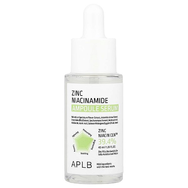Ampola Sérum de Zinco e Niacinamida 40 ml - APLB
