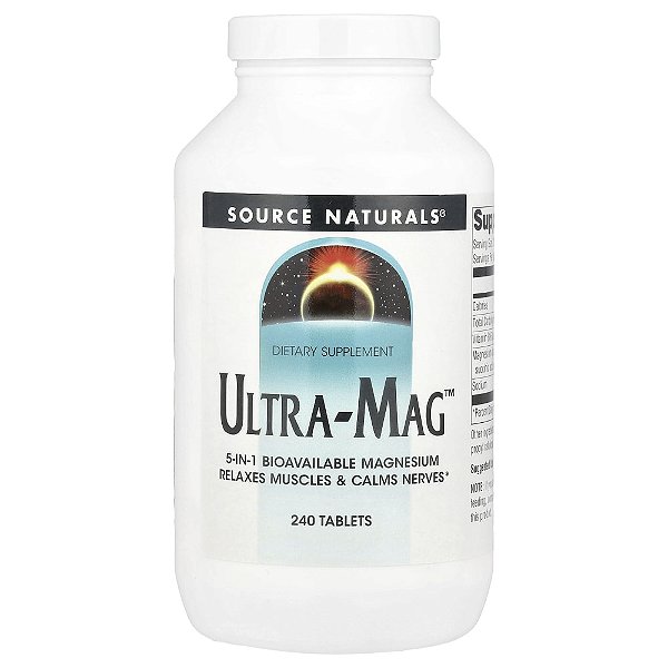 Ultra-Mag 240 Comprimidos - Source Naturals