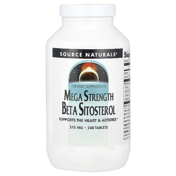 Beta-Sitosterol 240 Comprimidos - Source Naturals