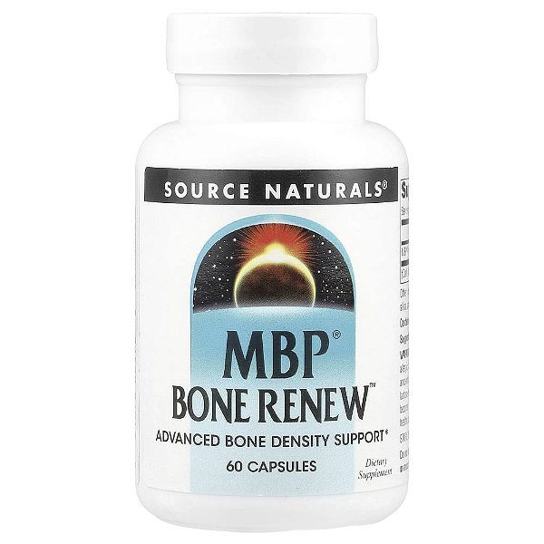 Óssea Renew MBP 40 mg 60 Cápsulas - Source Naturals