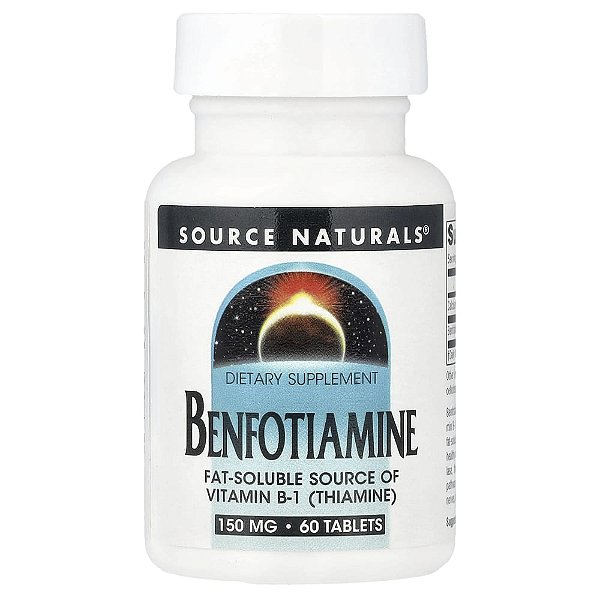 Benfotiamina 60 Comprimidos - Source Naturals