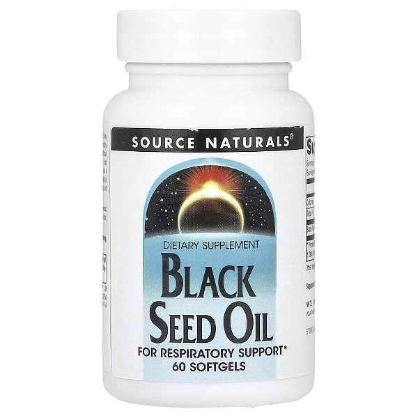 Óleo de Cominho Preto 60 Softgels - Source Naturals