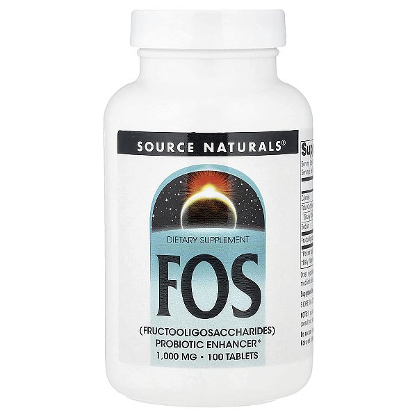 FOS 100 Comprimidos - Source Naturals