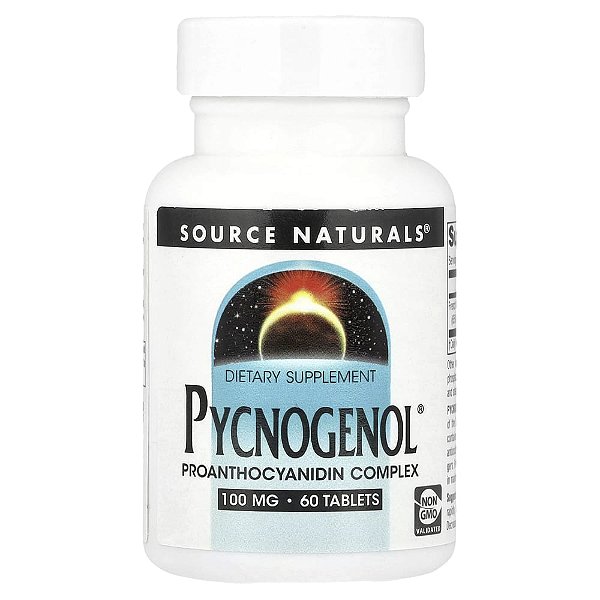 Pycnogenol 100 mg 60 Comprimidos - Source Naturals
