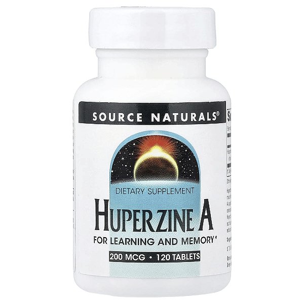Huperzine A 200 mcg 120 Comprimidos - Source Naturals