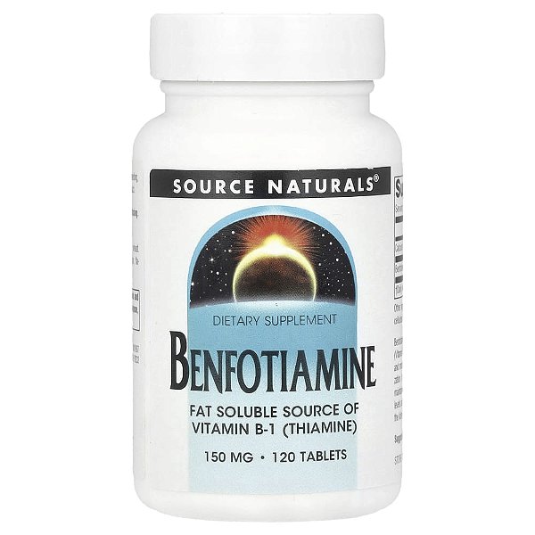 Benfotiamina 120 Comprimidos - Source Naturals