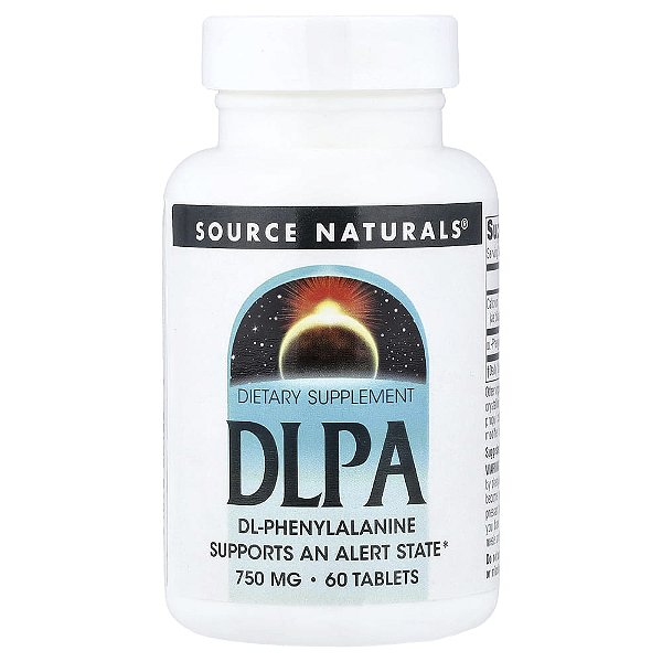 DLPA 750 mg 60 Comprimidos - Source Naturals