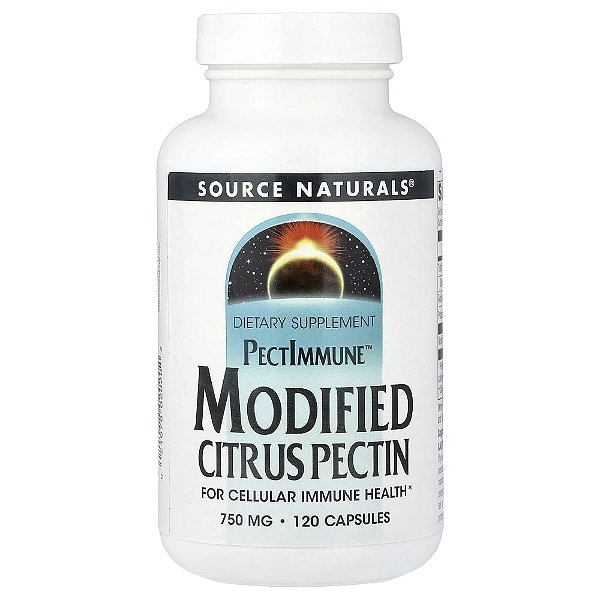 PectImmune Pectina Cítrica Modificada 120 Cápsulas - Source Naturals