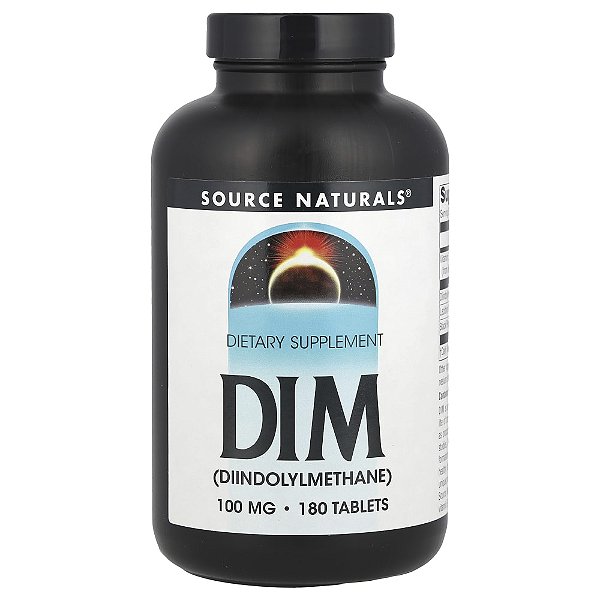 DIM 100 mg 180 Comprimidos - Source Naturals
