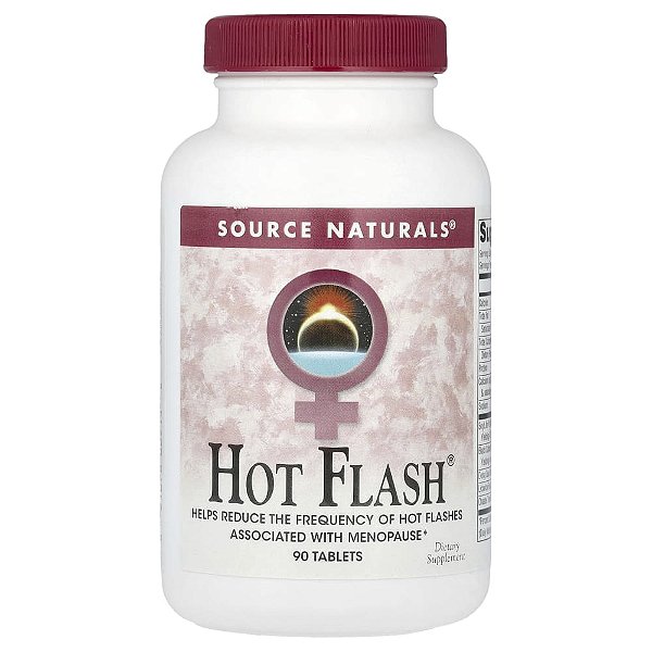 Hot Flash 90 Comprimidos - Source Naturals