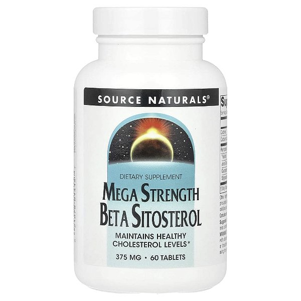 Beta-Sitosterol 60 Comprimidos - Source Naturals