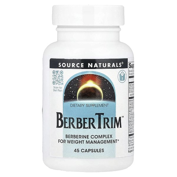 BerberTrim 45 Cápsulas - Source Naturals