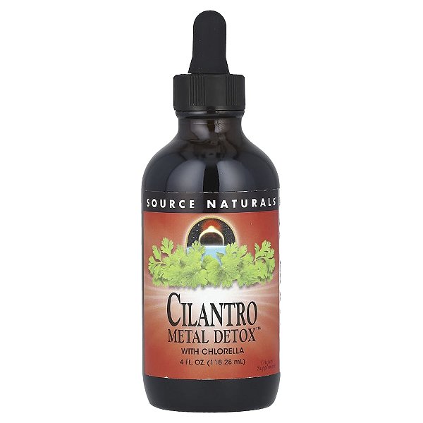 Cilantro Metal Detox com Coentro e Clorela 118 ml - Source Naturals