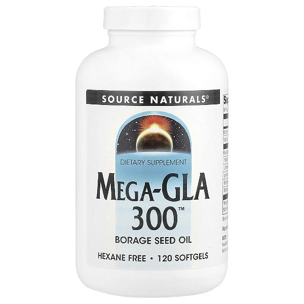 Mega-GLA 300 120 Softgels - Source Naturals