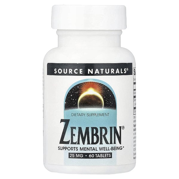Zembrin 60 Comprimidos - Source Naturals