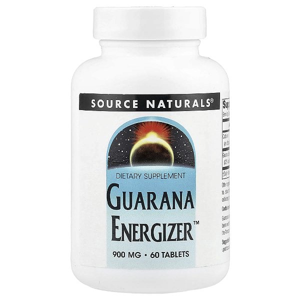 Guarana Energizer 60 Comprimidos - Source Naturals