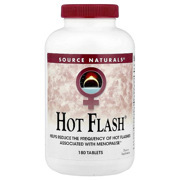 Hot Flash 180 Comprimidos - Source Naturals