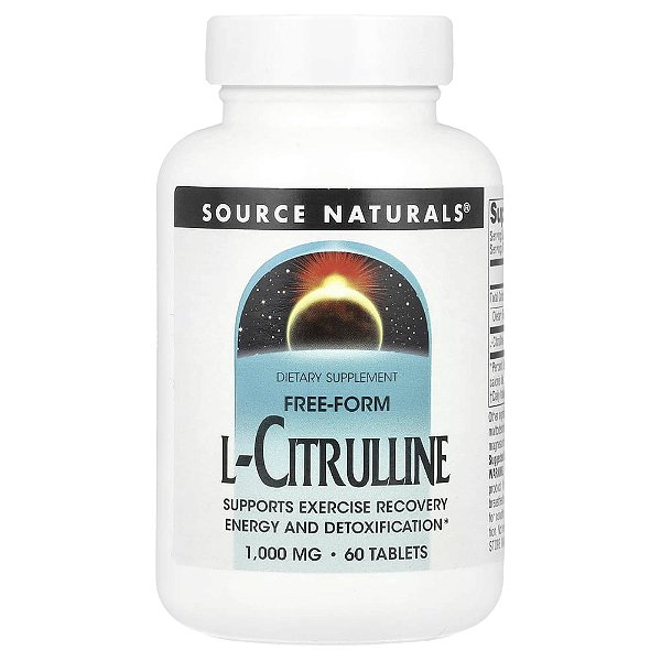 L-Citrulina 1.000 mg 60 Comprimidos - Source Naturals