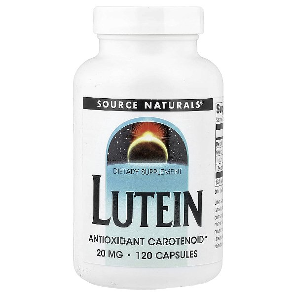 Luteína 20 mg 120 Cápsulas - Source Naturals