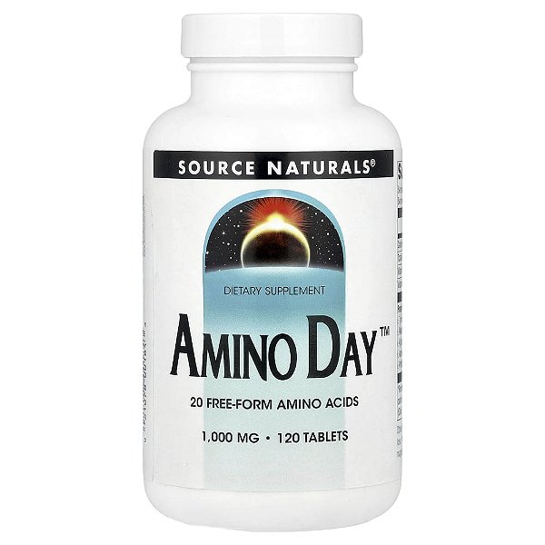 Amino Day 120 Comprimidos - Source Naturals