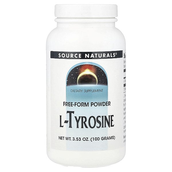 L-Tirosina 100 g em Pó - Source Naturals
