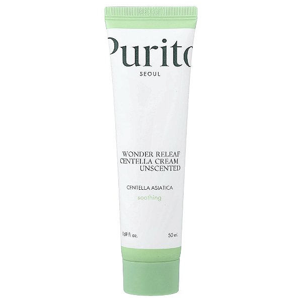 Creme de Centella Wonder Releaf Sem Perfume 50 ml - Purito