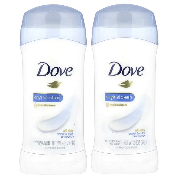 Desodorante Antitranspirante Original Clean 2 Unidades de 74 g - Dove